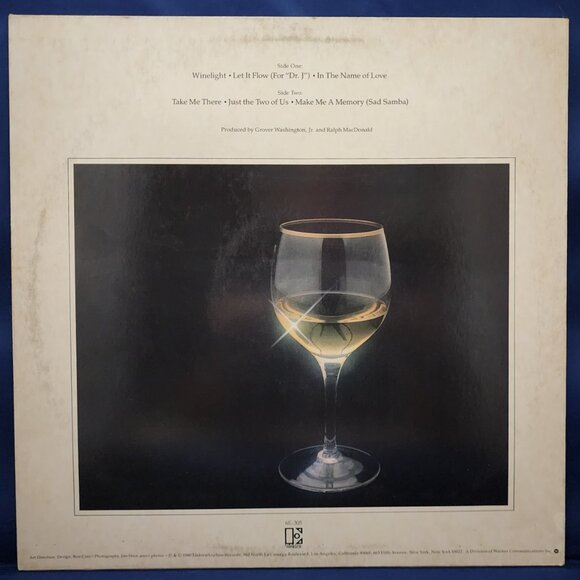 Grover Washington, Jr. – Winelight (1980) Vinyl LP - Picture 2 of 4